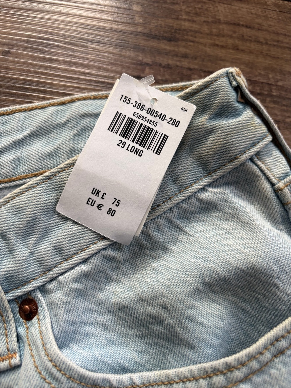 Abercrombie & Fitch Pale Blue High-Rise Women's Jeans